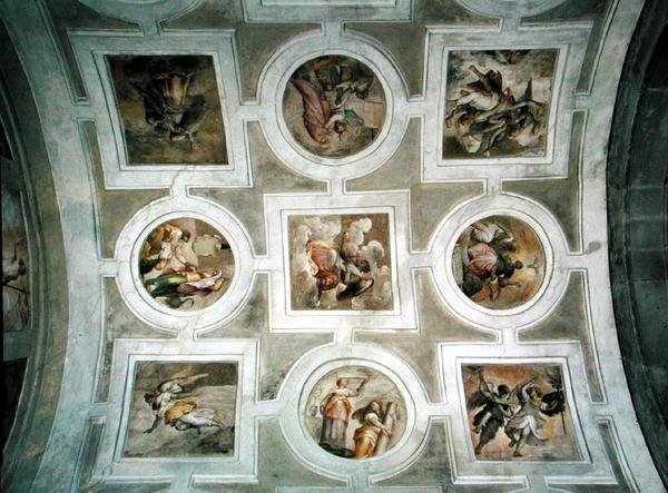 View of the Vault, from the ceiling of the Grimani Chapel by Battista Franco