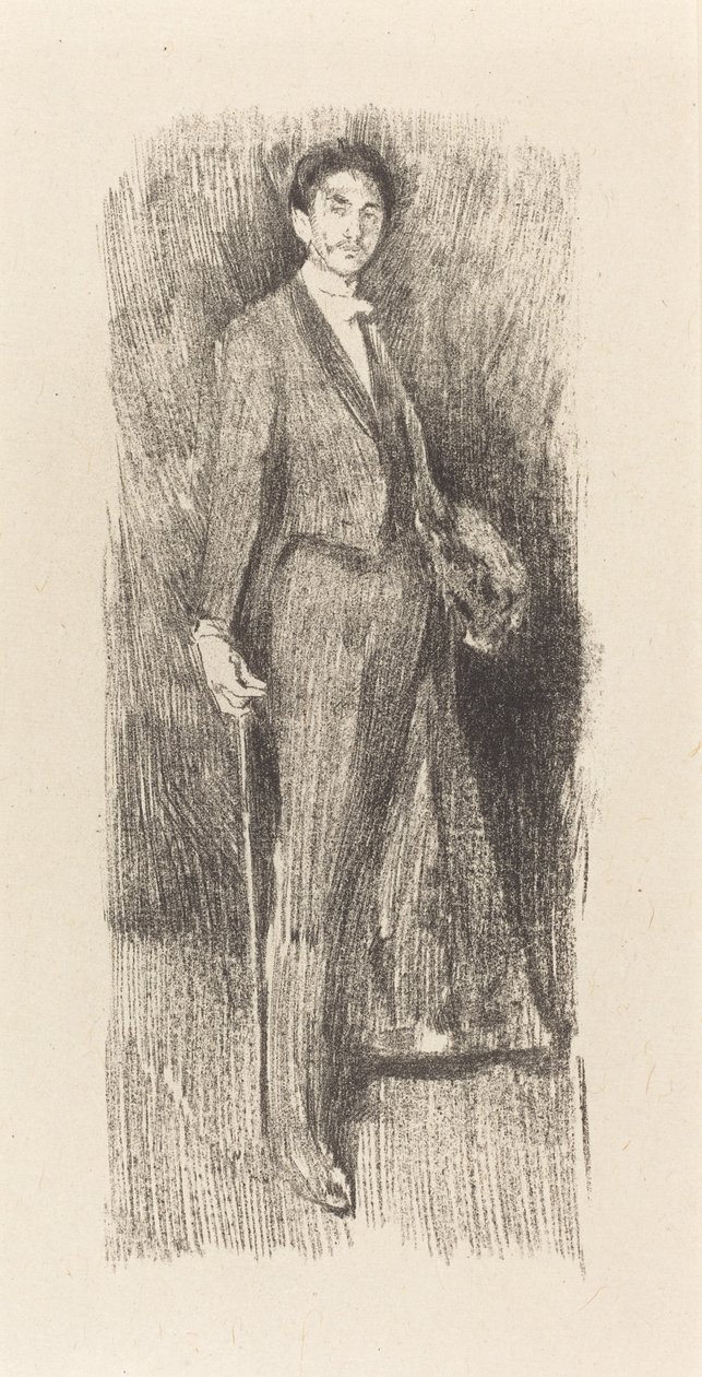 Count Robert de Montesquiou by Beatrice Godwin Whistler after James McNeill Whislter