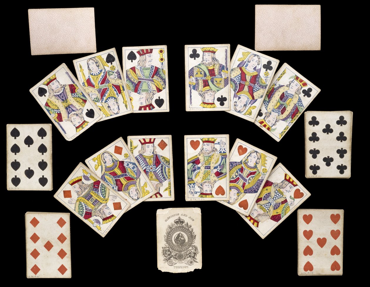 Deck of Playing Cards, c. 1835-1840 by Belgian School