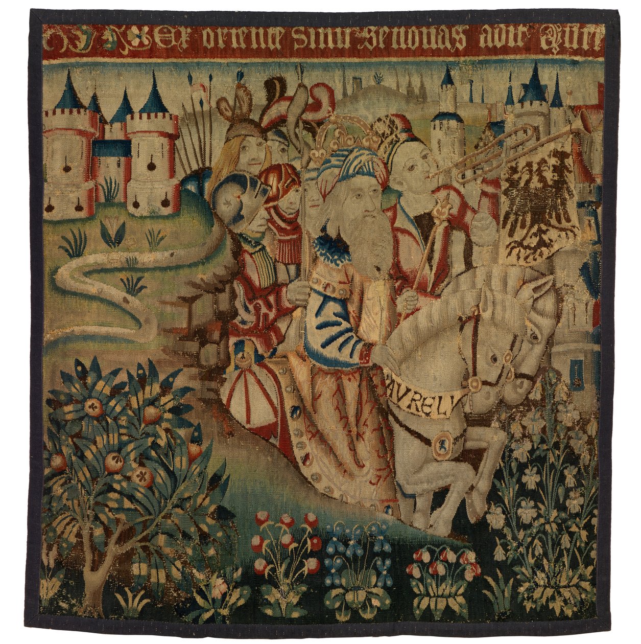 Tapestry, Return of Marius Aurelius, Probably from Flanders or Tournai by Belgian School