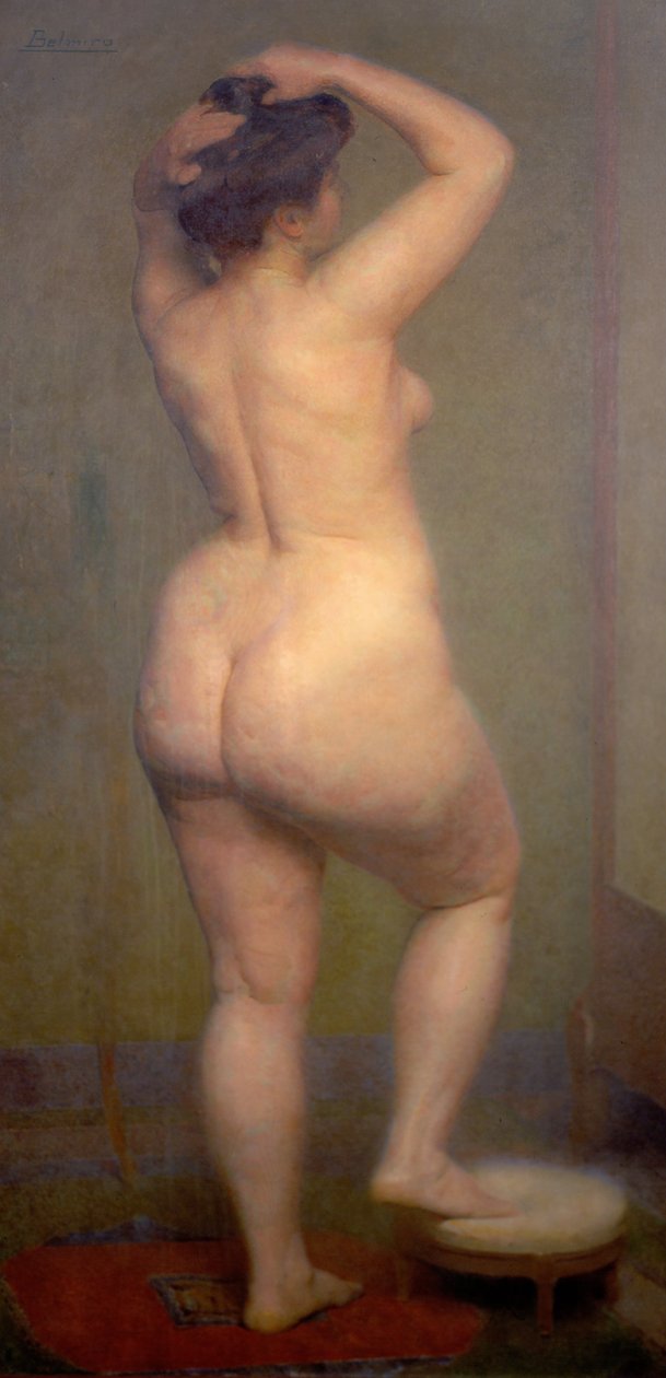 Female Nude (Manuela) by Belmiro de Almeida