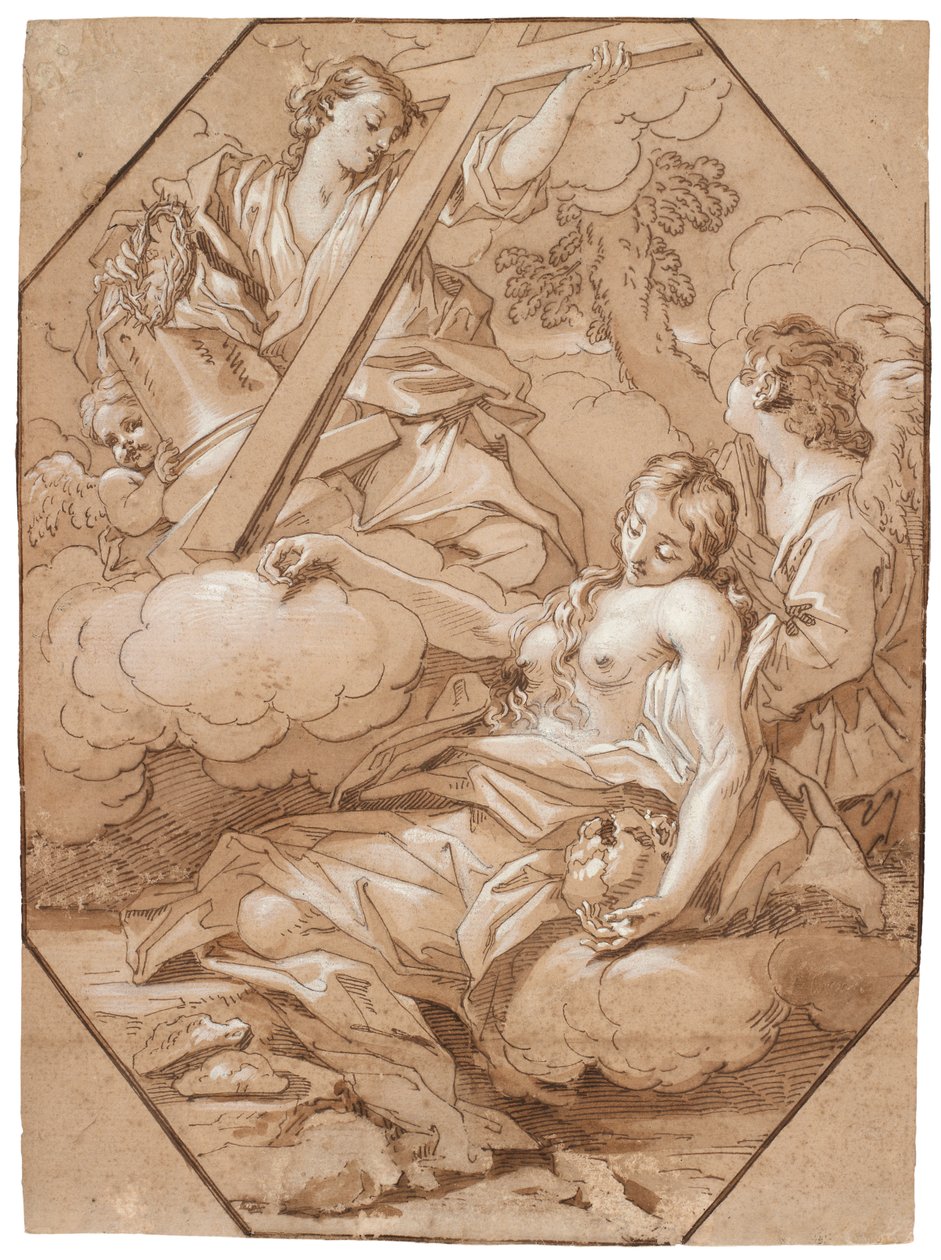 The Ecstasy of Saint Mary Magdalene, c.1715-19 by Benedetto Luti