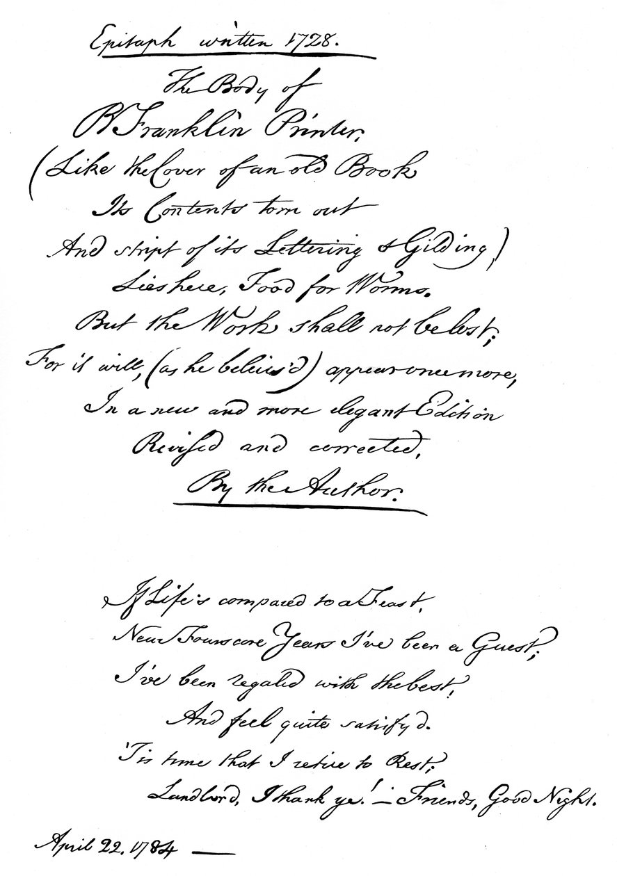 Benjamin Franklin