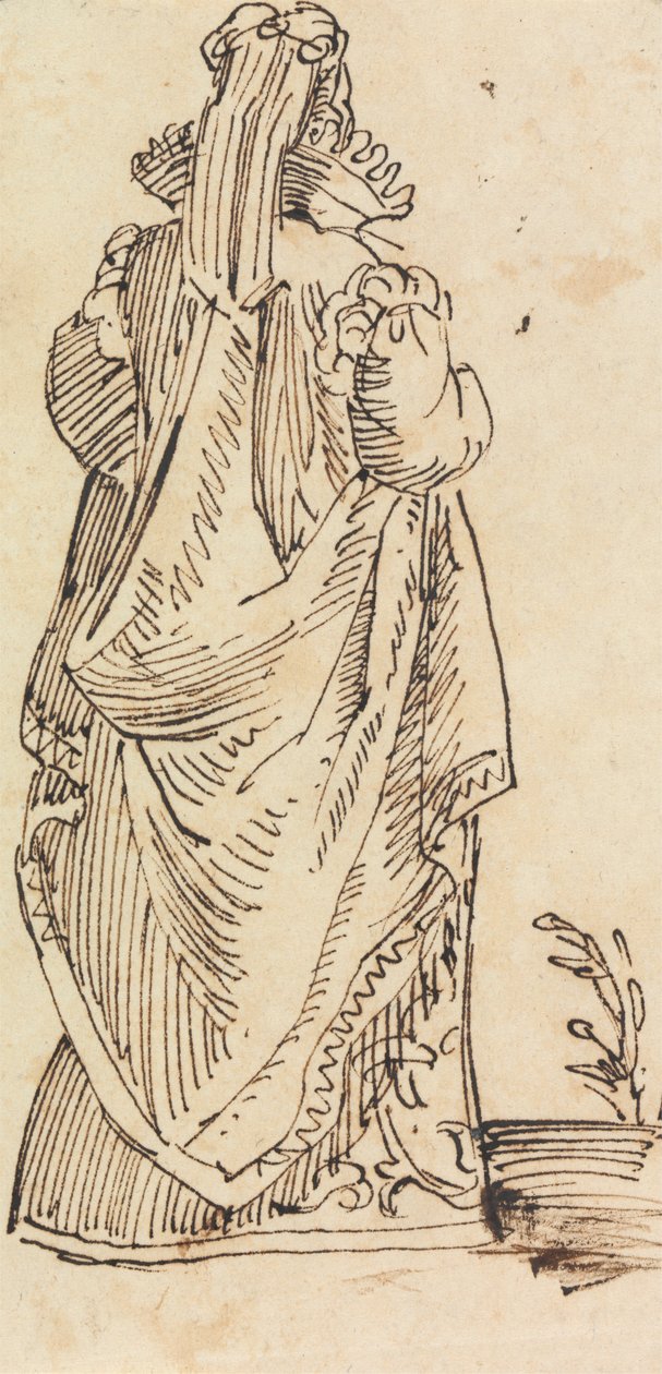 Study of a Woman, Rear View by Benjamin Robert Haydon