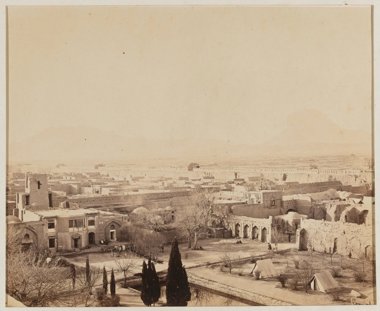 View of City, from Signal Tower Looking West by Benjamin Simpson