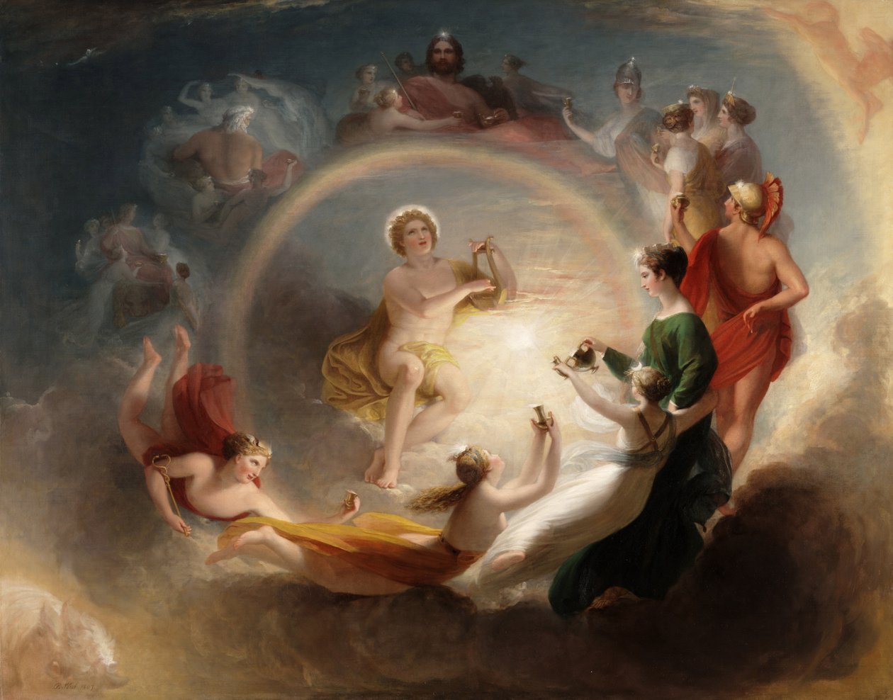 Apollo's Enchantment by Benjamin West: Buy fine art prints