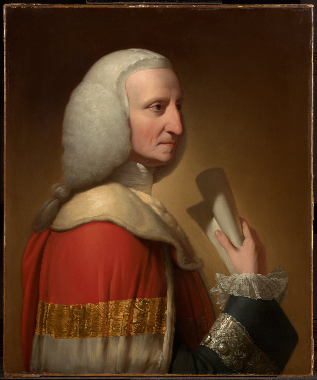 Portrait of George, First Lord Lyttelton by Benjamin West