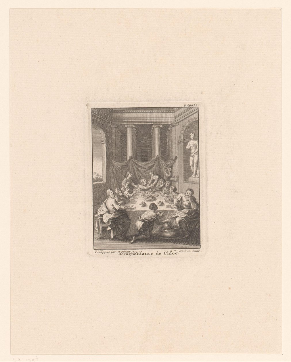 Recognition of Chloë by Benoît Audran (I)