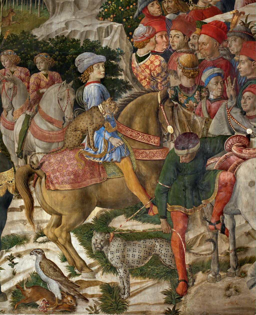 The Adoration of the Magi by Benozzo di Lese di Sandro Gozzoli