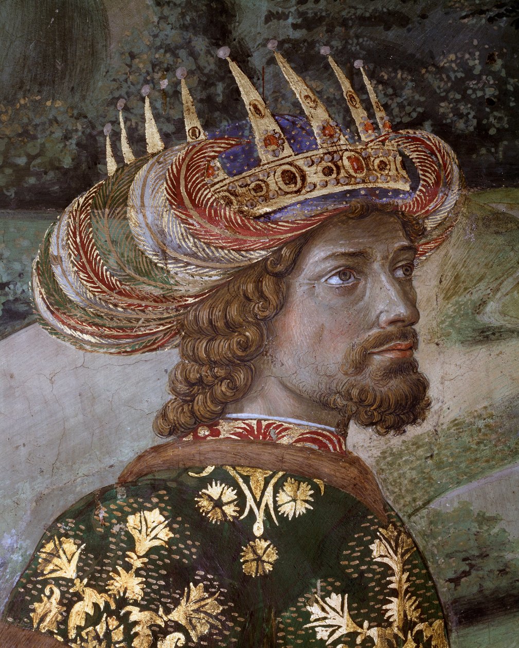 The Journey of the Magi (detail) by Benozzo di Lese di Sandro Gozzoli