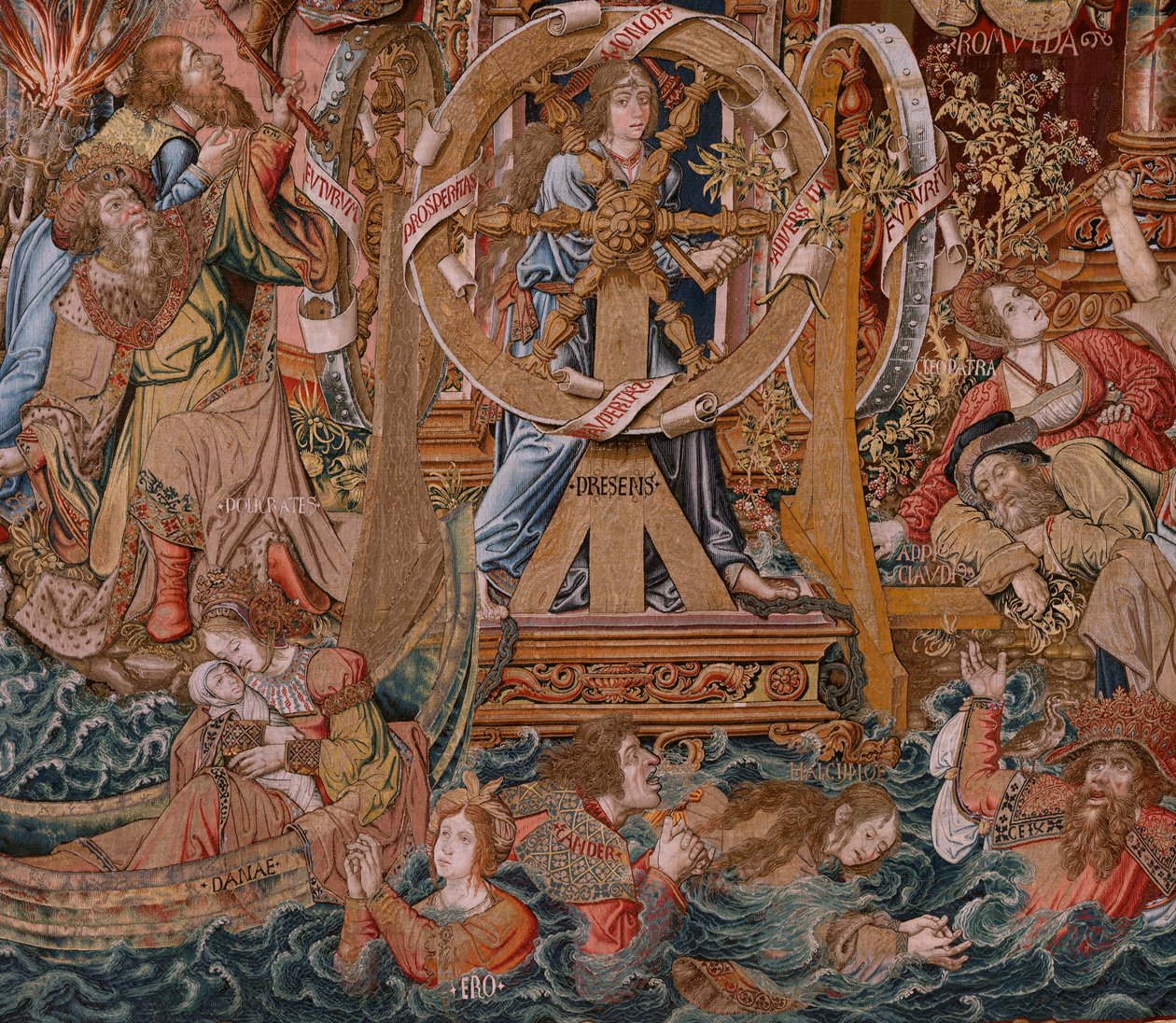 Fortune, The Way to the Honours by Bernaert van (circle of) Orley