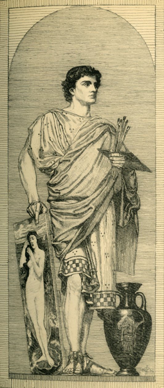 Apelles: design for a mosaic by Bernard Collier