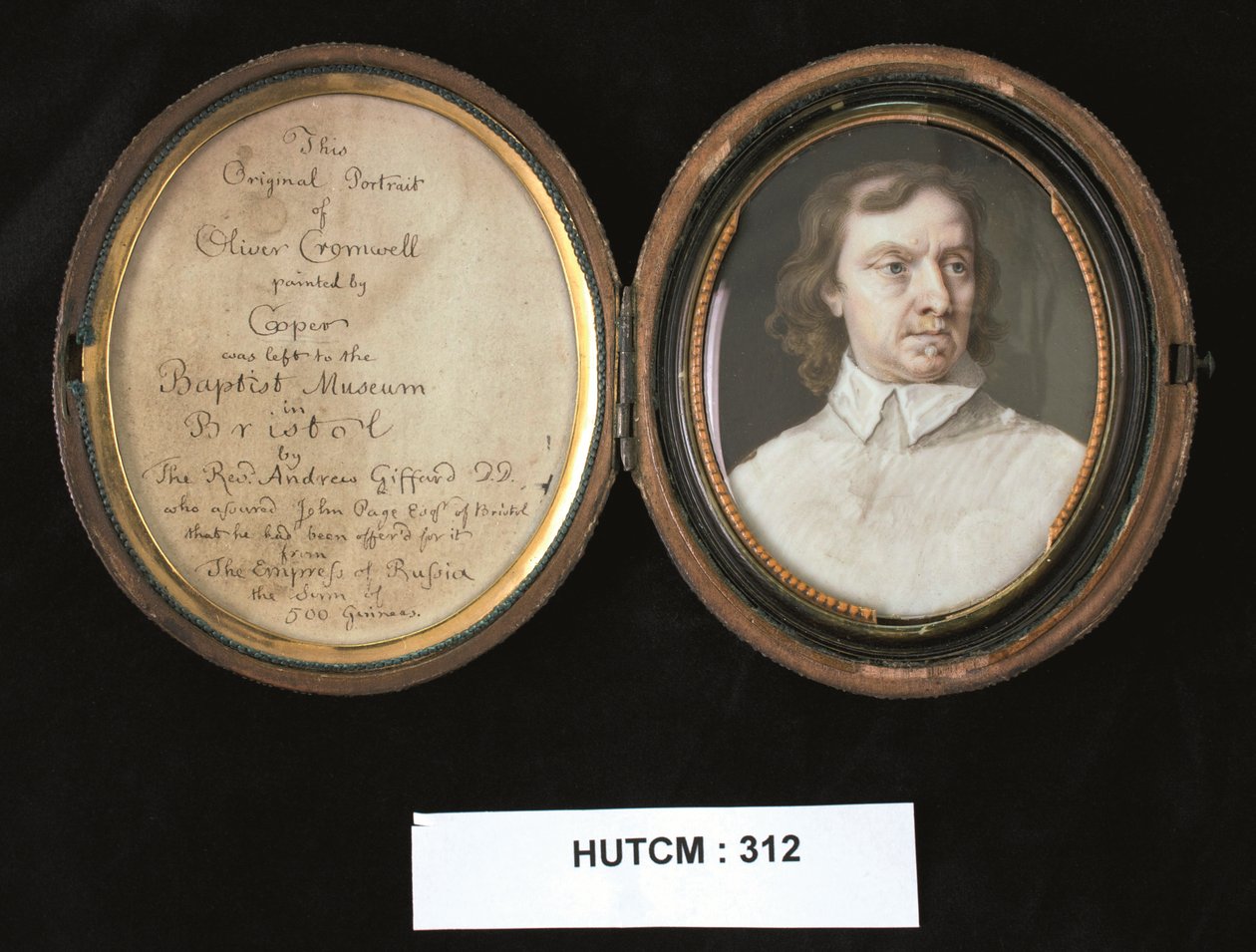 Oliver Cromwell, c.1704-30 by Bernard III Lens