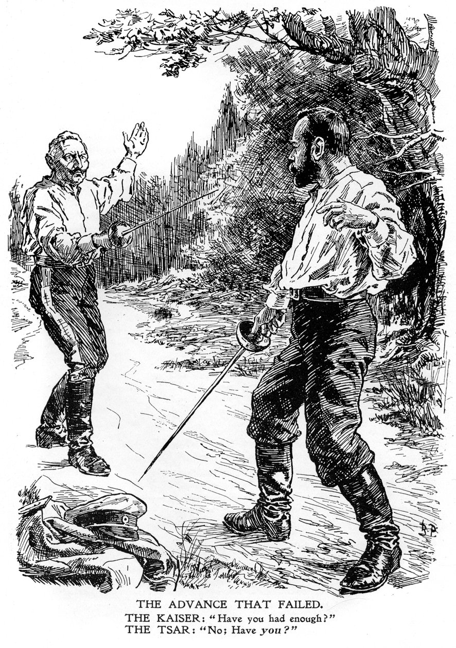 The Advance that Failed, First World War by Bernard Partridge
