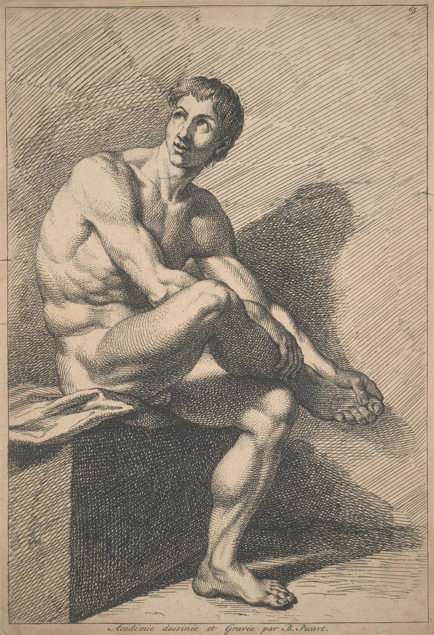 Academy Drawn and Engraved by B. Picart by Bernard Picart