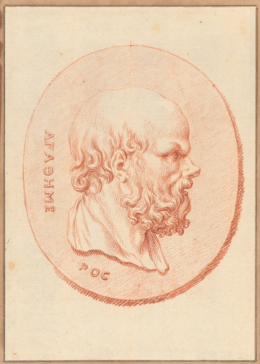 One of Six Cameos with Mythological and Classical Subjects by Bernard Picart