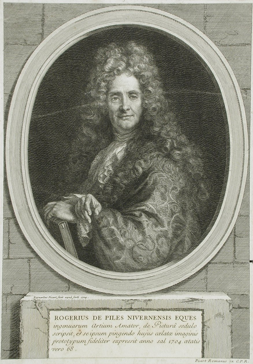 Roger de Piles by Bernard Picart