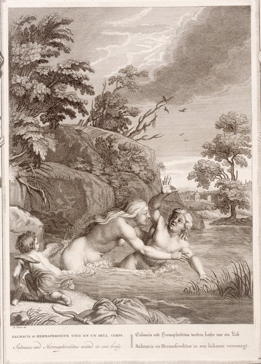 Salmacis and Hermaphroditus United in One Body