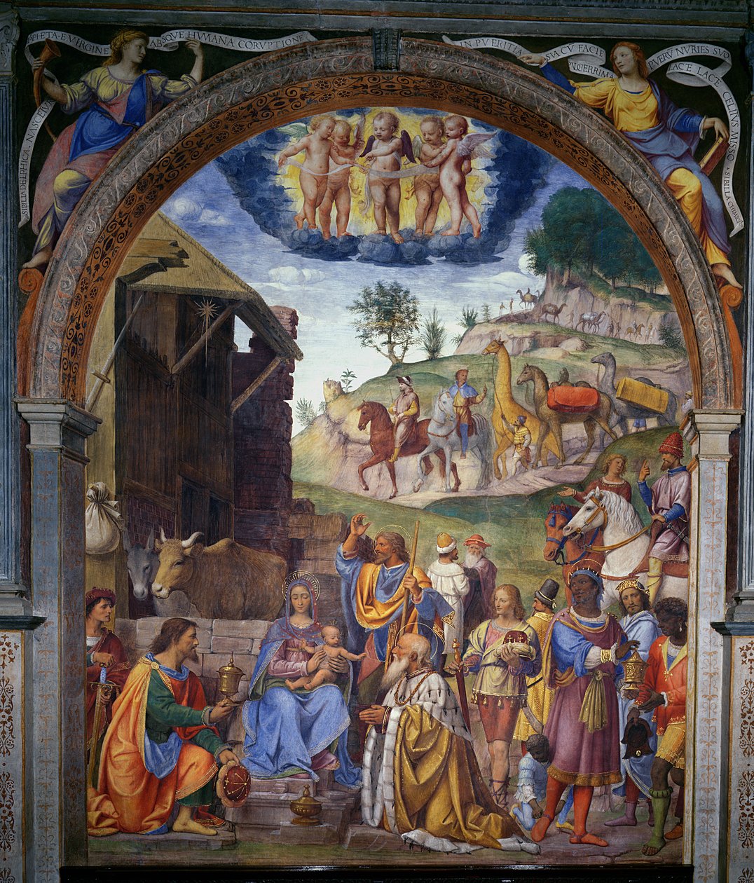 Adoration of the Magi, 1525 by Bernardino Luini