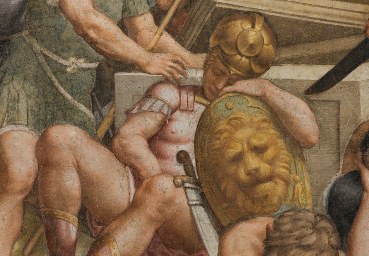 Counterfaccata, Bernardino Gatti, Resurrection 1529 (detail) by Bernardino Gatti