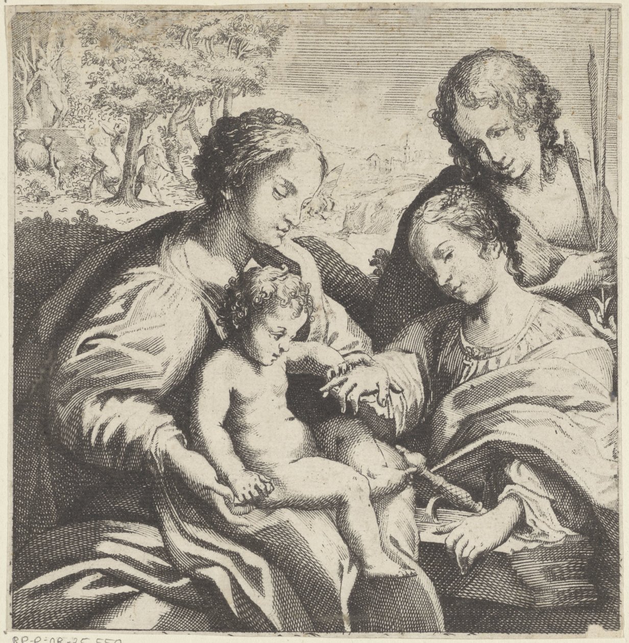 The Mystic Marriage of Saint Catherine