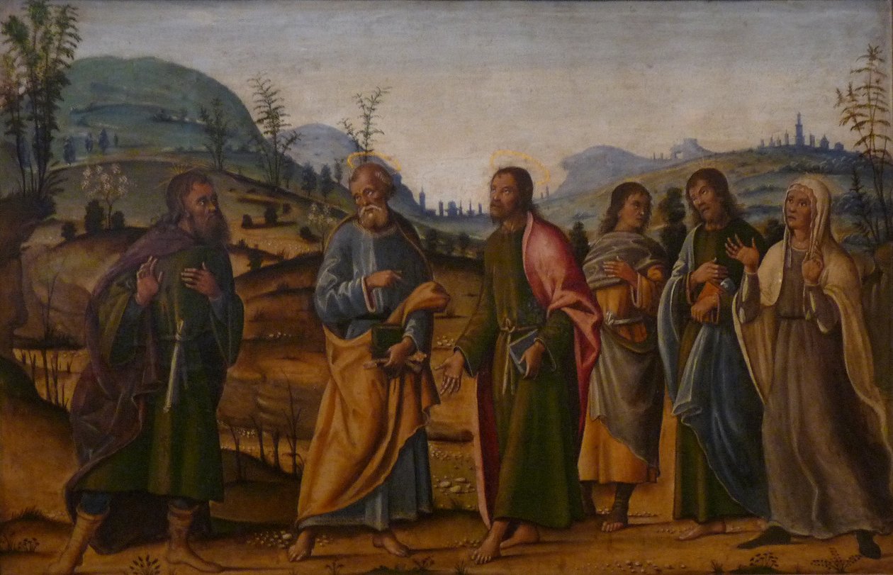 Saint Clement Finds His Family by Bernardino Fungai