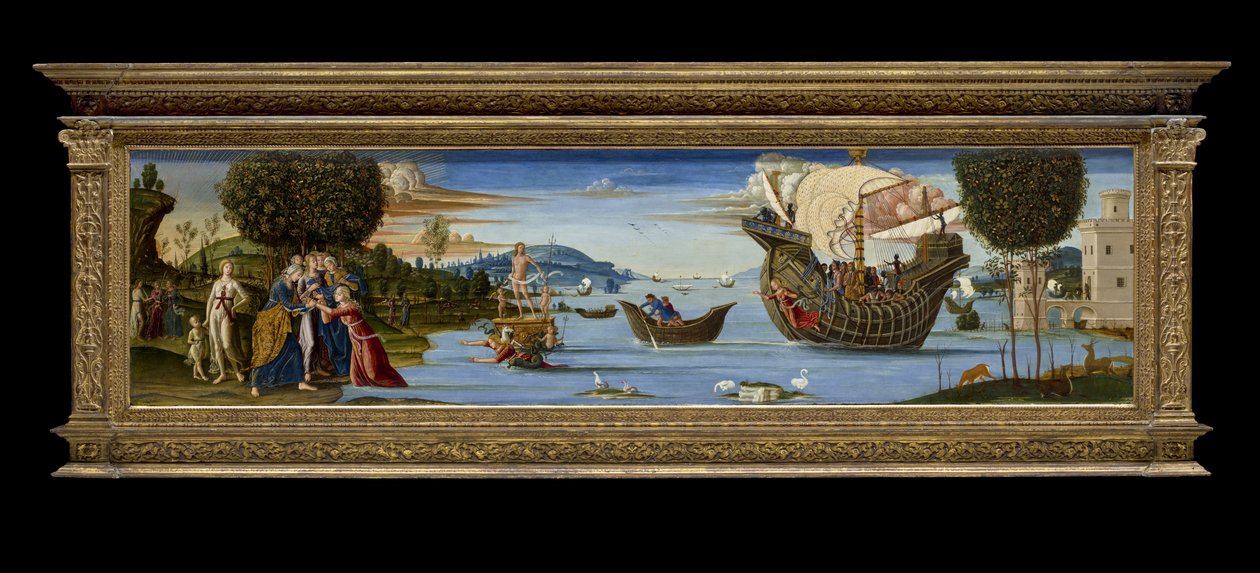 The Beloved of Enalus Sacrificed to Poseidon and Spared by Bernardino Fungai
