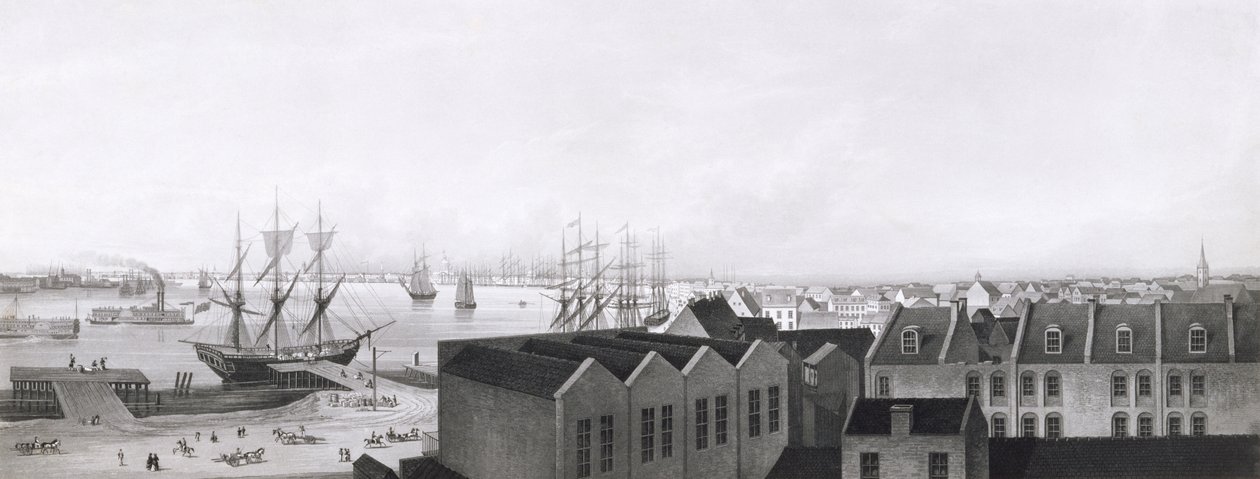 View of New Orleans Taken from the Lower Cotton Press by Bernhard J. Dondorf