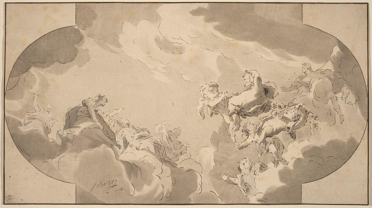 Ceiling Decoration by Bernhard Schreuder