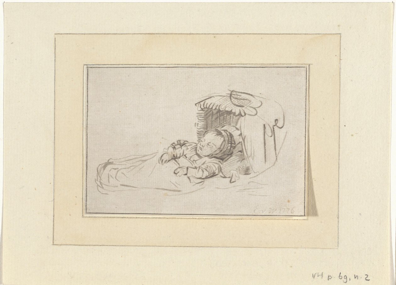 Sleeping Child by Bernhard Schreuder