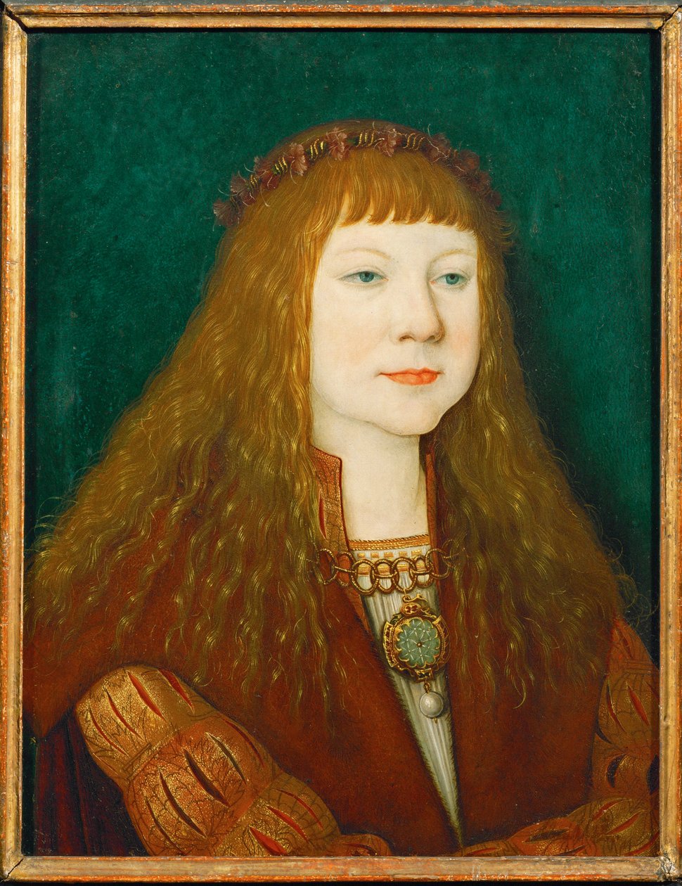 King Ludwig II of Hungary as a Child by Bernhard Strigel