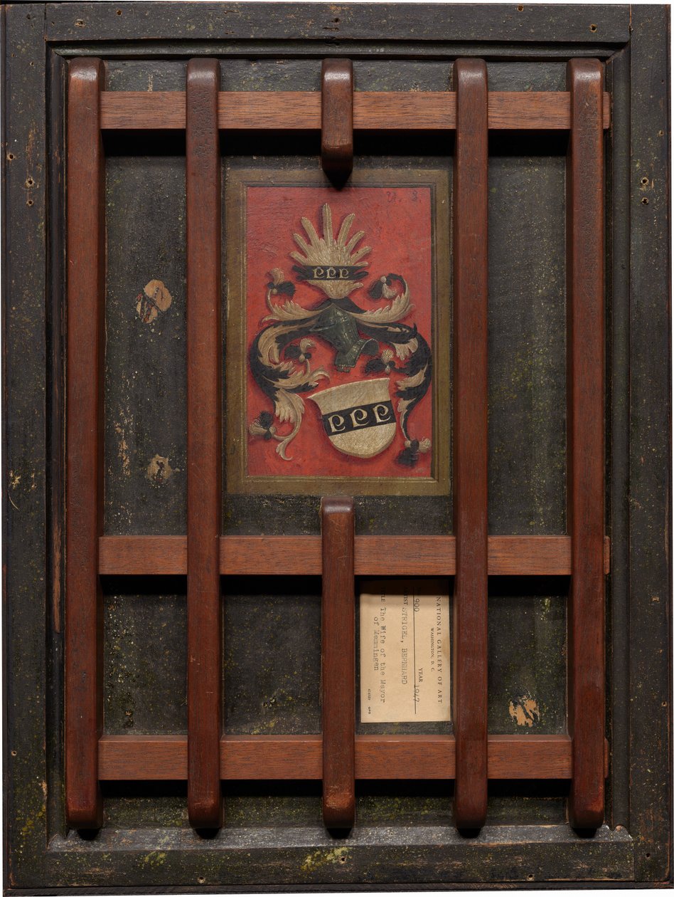 Margarethe Vöhlin [reverse] by Bernhard Strigel