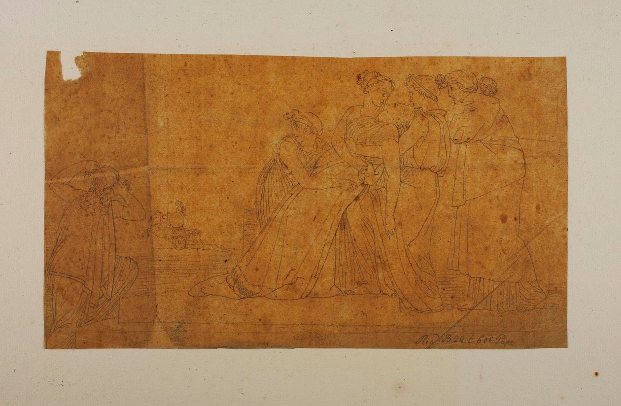 Andromache Fainting at the Sight of Hector