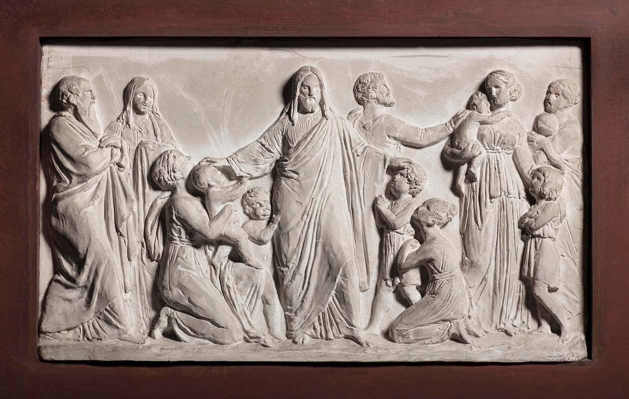 Christ Blessing the Children by Bertel Thorvaldsen