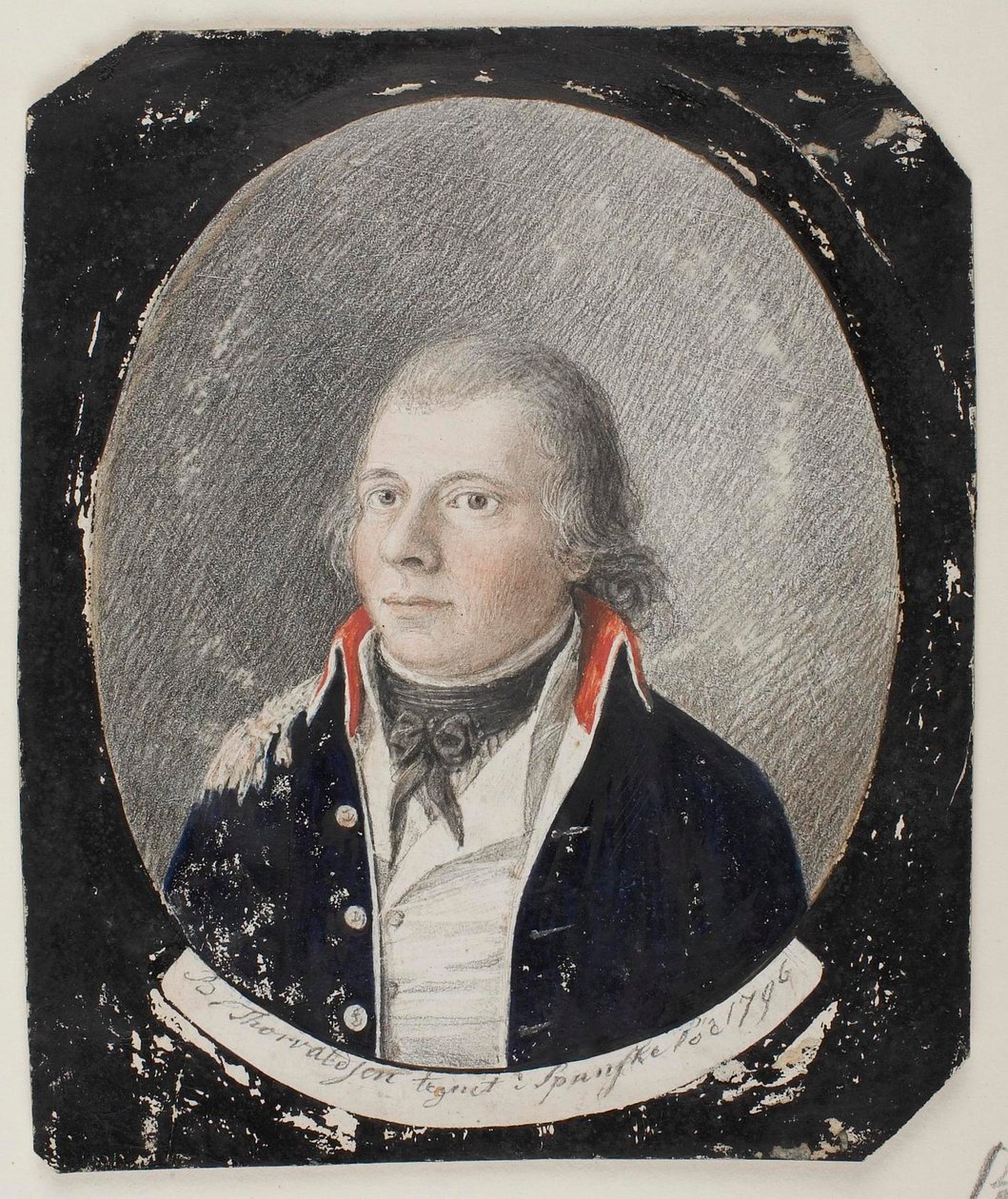 First Lieutenant Gerhard Sievers Bille by Bertel Thorvaldsen