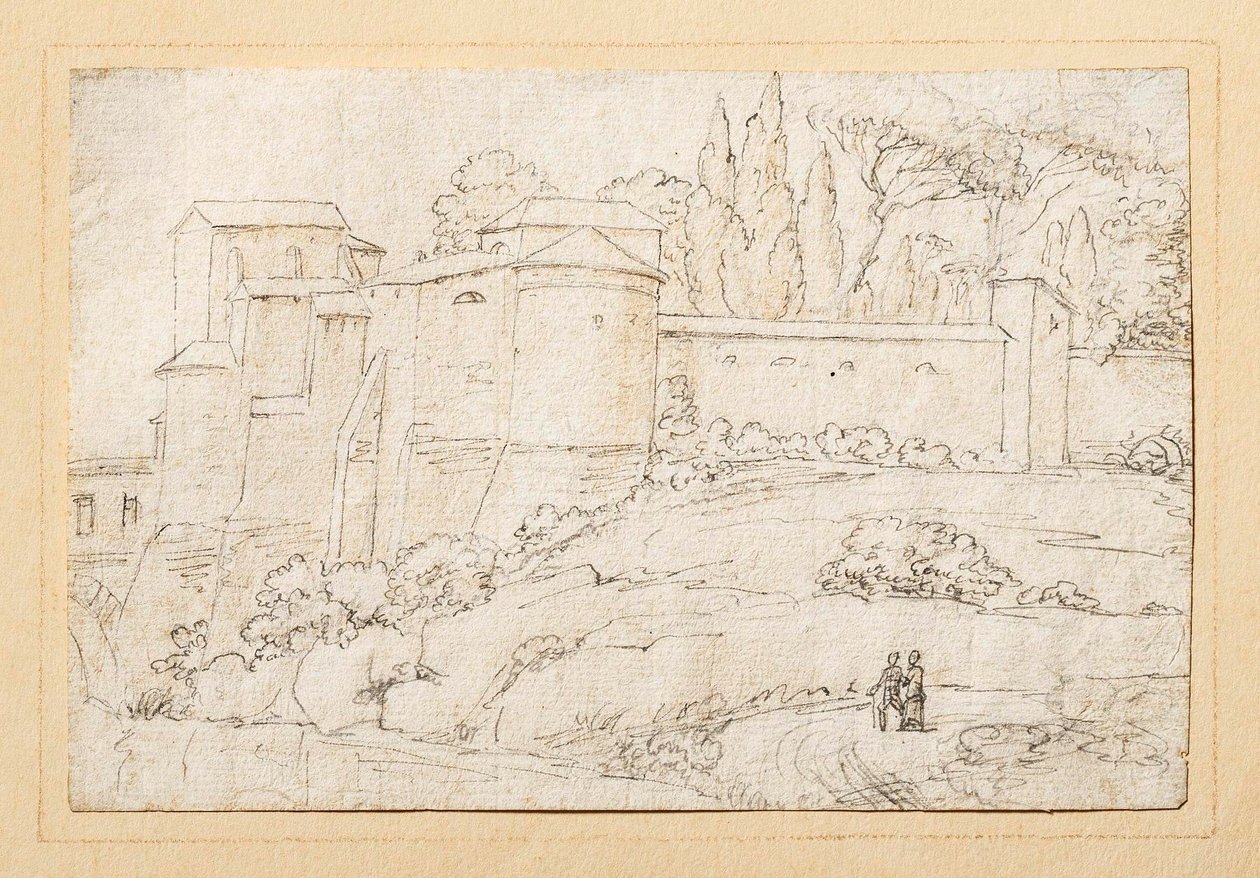 Italian Landscape by Bertel Thorvaldsen