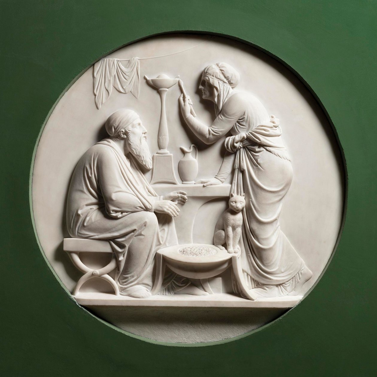 Old Age or Winter by Bertel Thorvaldsen