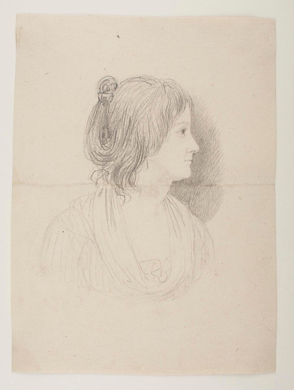 Portrait of a woman (Marie Puggaard?) by Bertel Thorvaldsen
