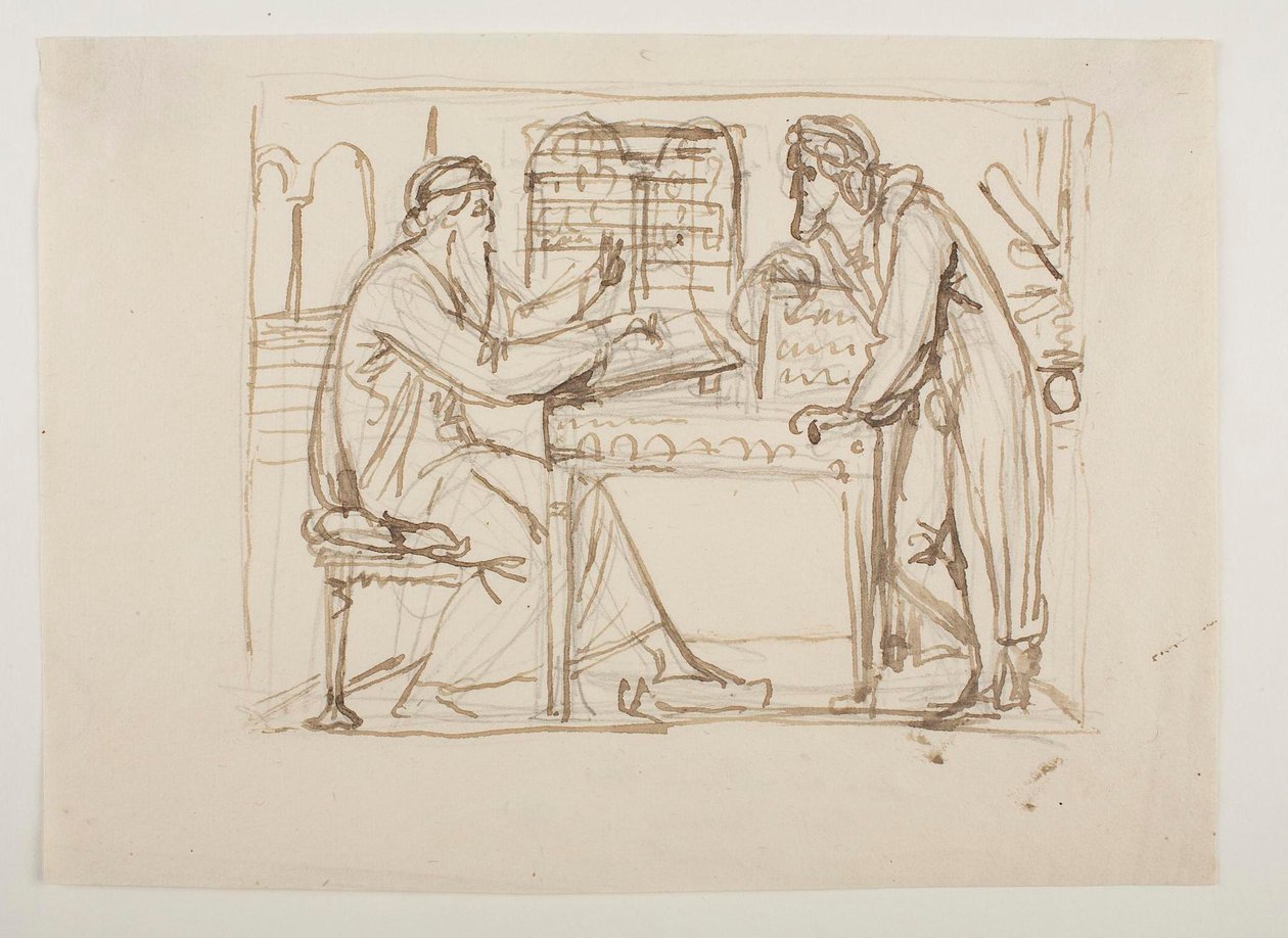 The Invention of Movable Type by Bertel Thorvaldsen
