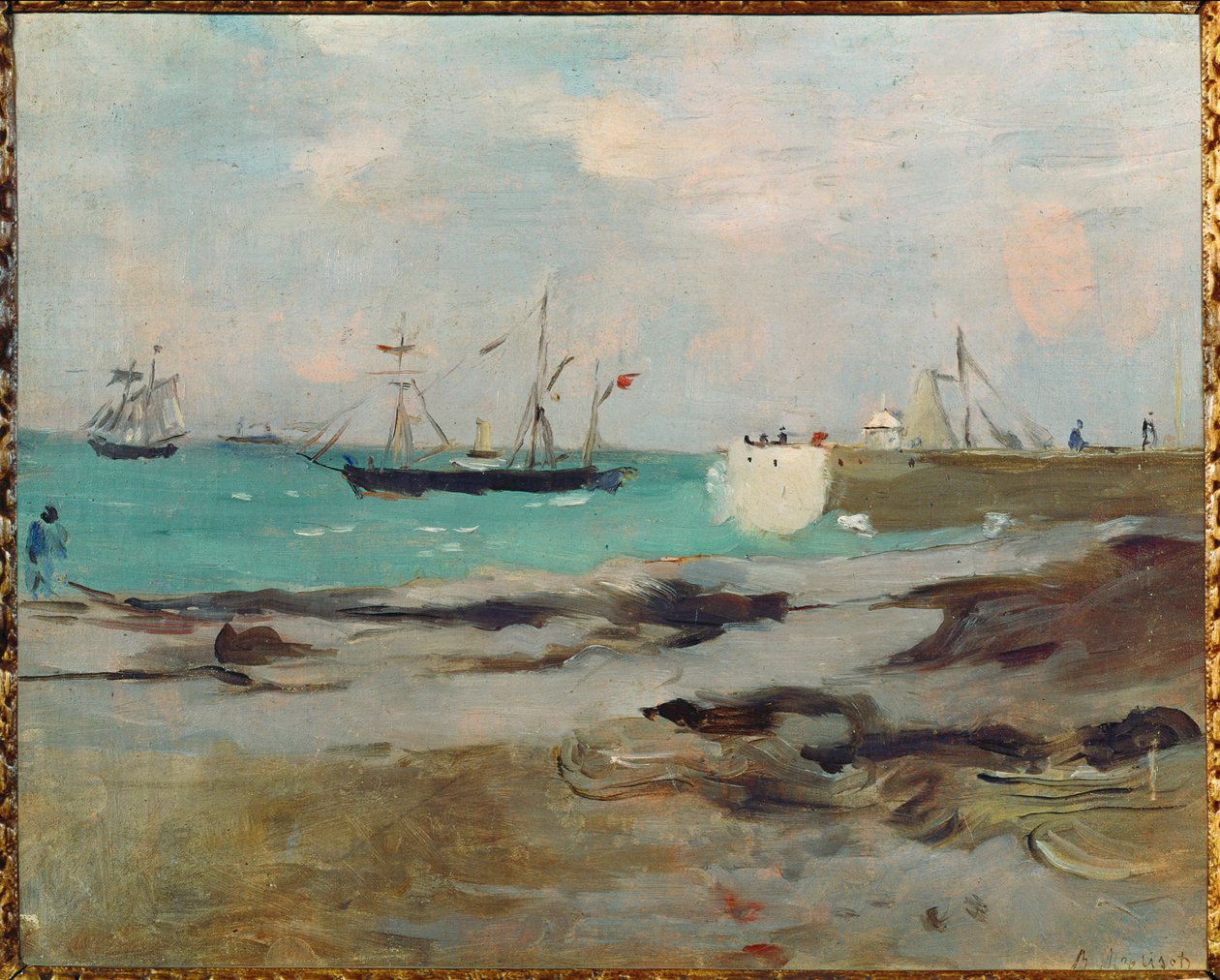 The Harbour Mouth of Boulogne by Berthe Morisot