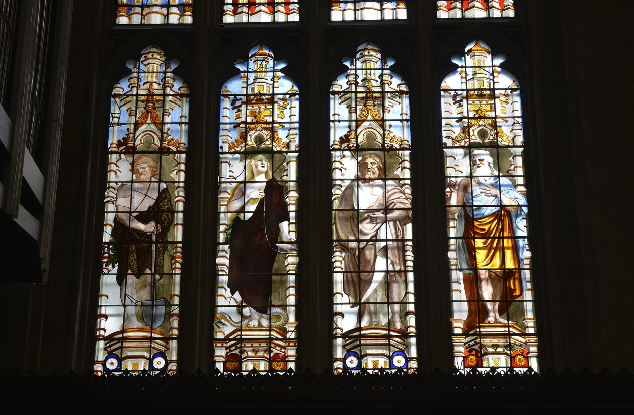 Adam, Eve, Seth, Enoch by Biagio Rebecca