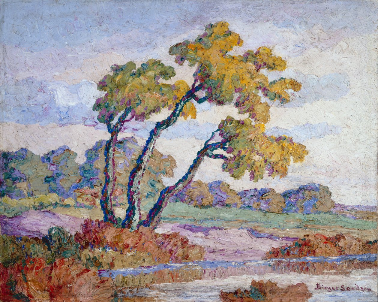Kansas Landscape by Birger Sandzen
