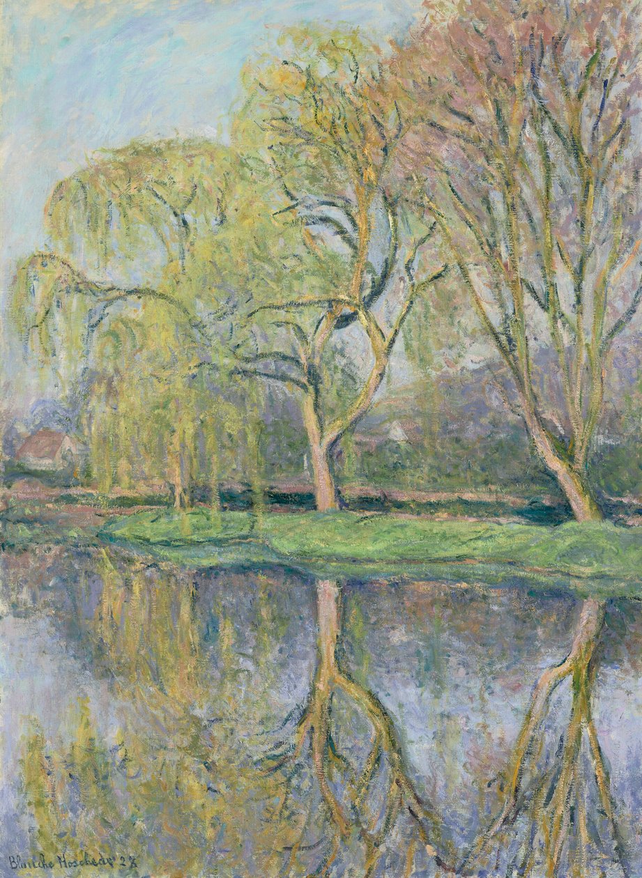 Spring (The Water Lily Pond at Giverny) by Blanche Hoschede Monet