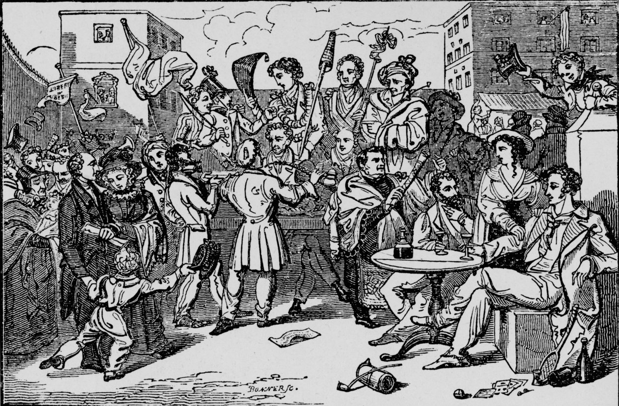 A Mock Election in the King