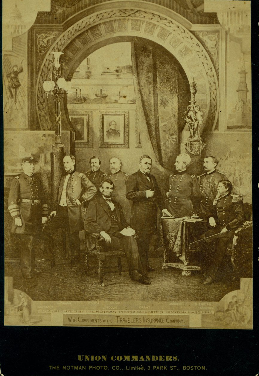 Union Commanders by Boston The Notman Photo Co.