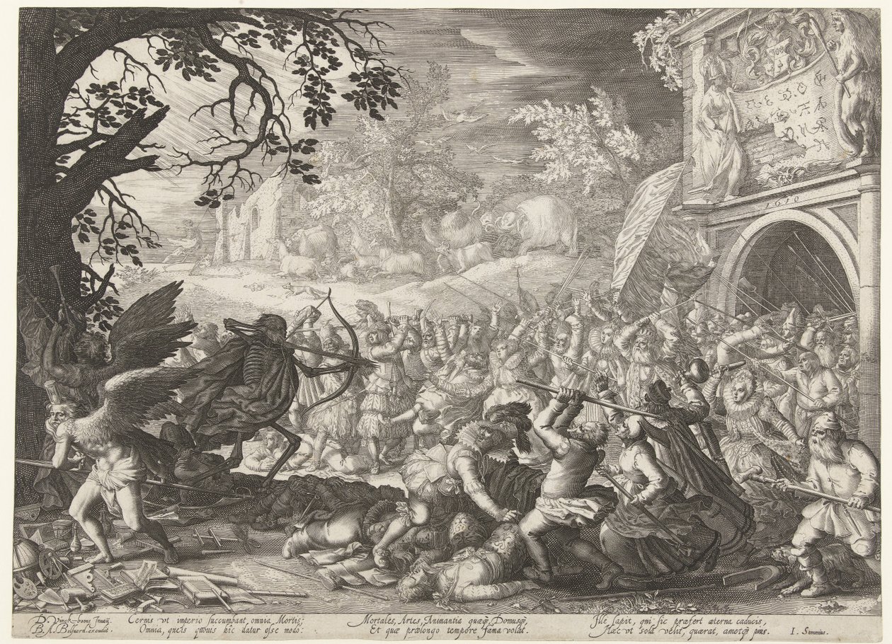 The Triumph of Death by Boëtius Adamsz. Bolswert