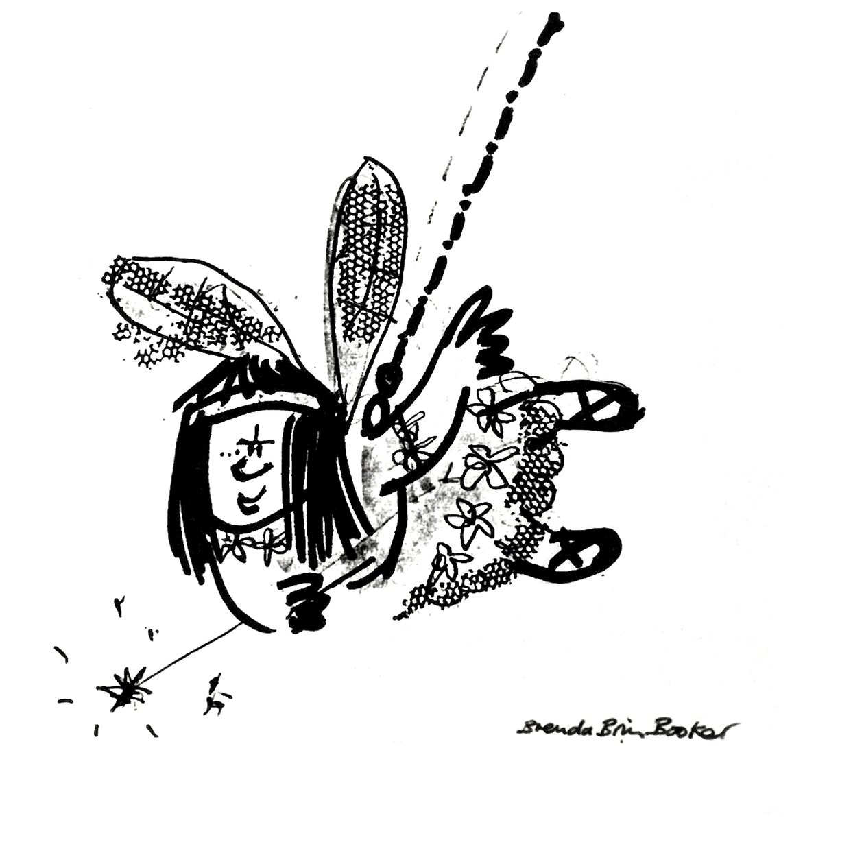 Christmas Fairy 9 by Brenda Brin Booker