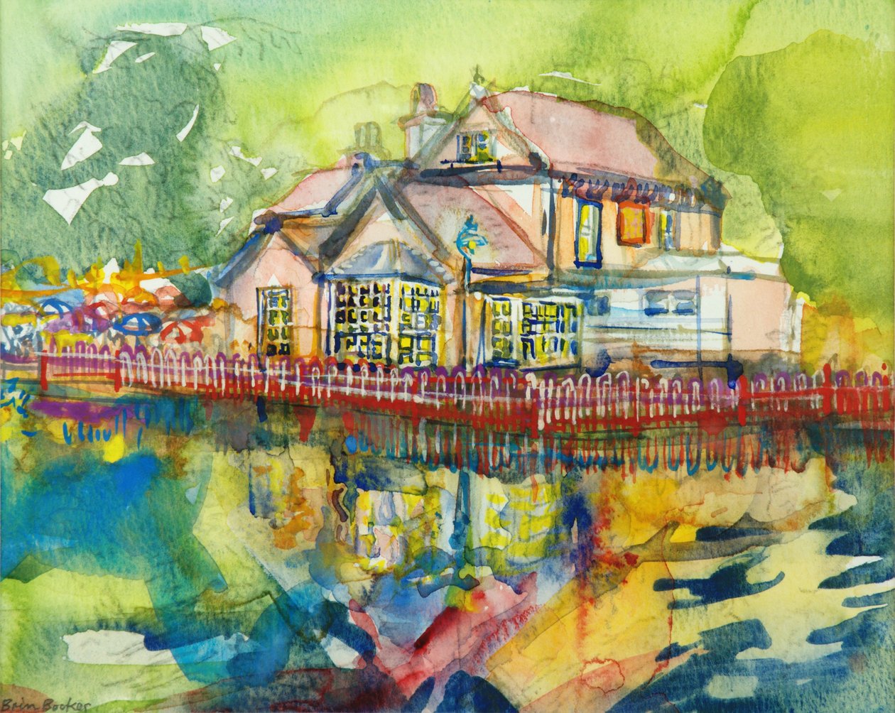 Waterside Tavern by Brenda Brin Booker