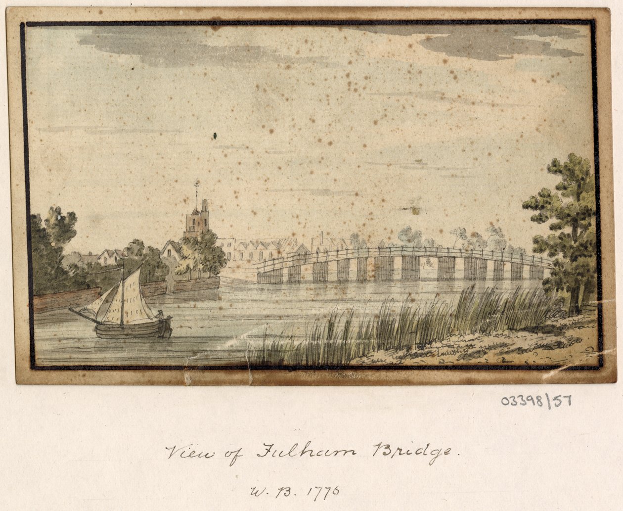 A series of sketches, views in Great Britain, the Continent and America 1772-1778 by British School