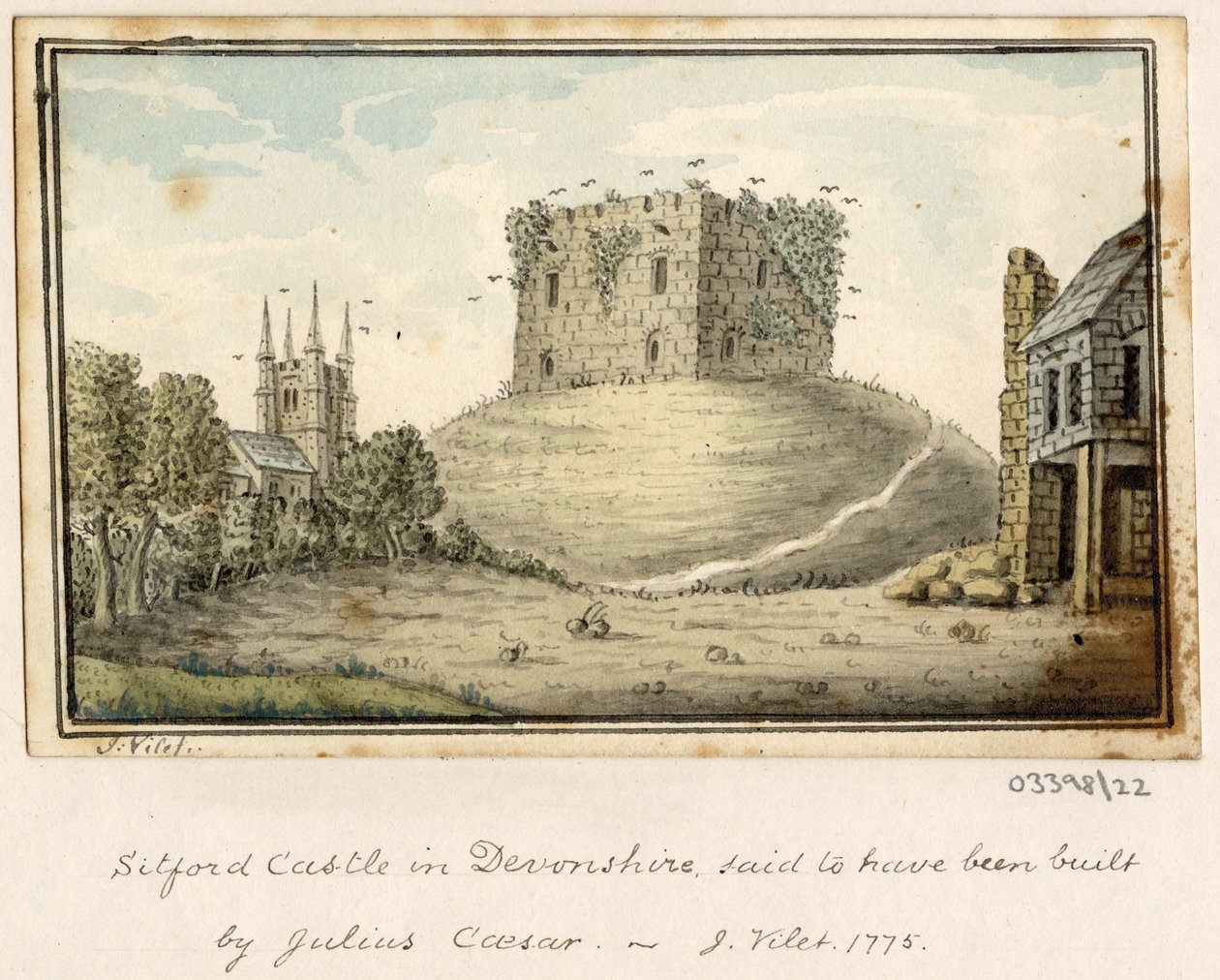 A Series of Sketches, Views in Great Britain, the Continent and America 1772-1778 by British School